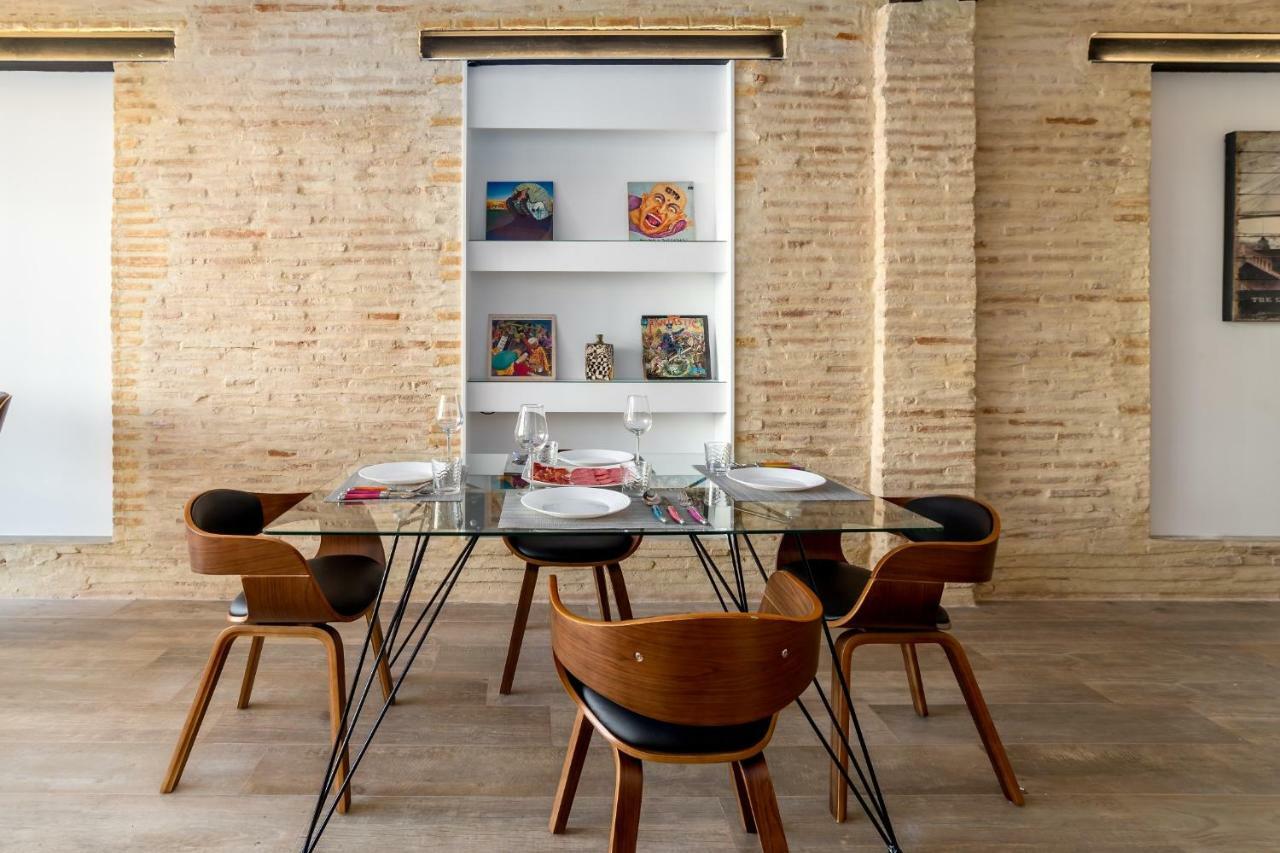 Florit Flats - Center Luxurious 1Br 1Ba Terrace Wi-Fi Ac Apartment Valencia Exterior photo