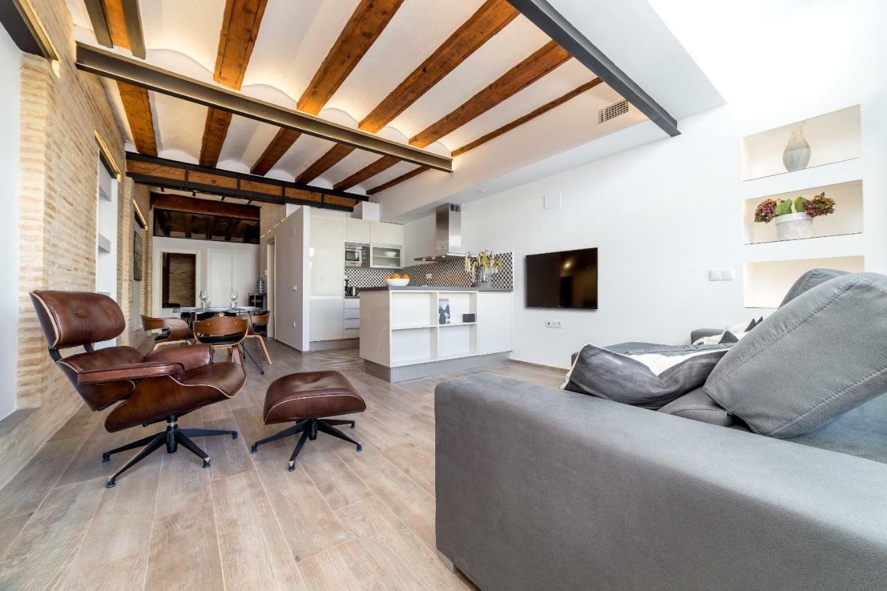 Florit Flats - Center Luxurious 1Br 1Ba Terrace Wi-Fi Ac Apartment Valencia Exterior photo